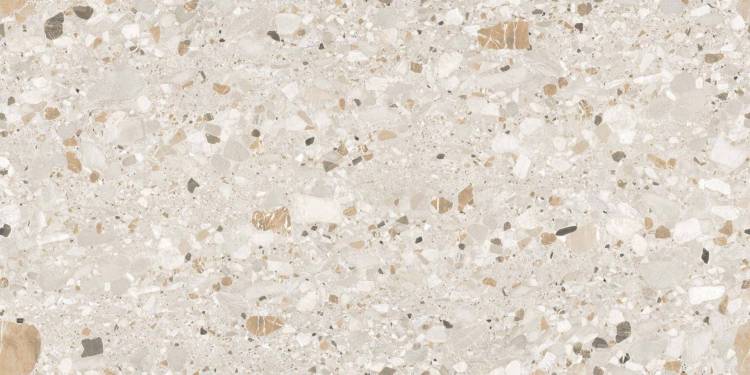 Керамогранит Realistik Terazzo Crema Carving 60x120