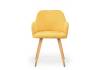 Деревянный стул Notta Инфини 631751 Горчичный (ocean 016) / светлое дерево фото 2