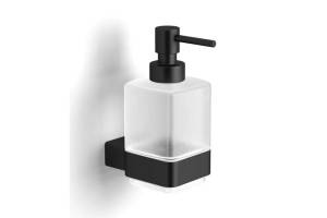 Дозатор Langberger Black Edition 11321A-BP к стене квадратный