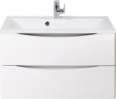 Тумба для комплекта BelBagno Marino 80 bianco lucido, подвесная