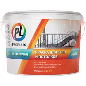 Краска для стен и потолков Profilux Негорючая 14 кг