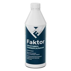 Грунтовка универсальная акриловая Faktor 1 кг