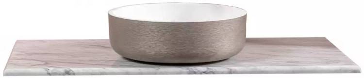 Столешница Armadi Art NeoArt 857-111-BC мрамор 111см Bianca Carrera под lv-6 чашу