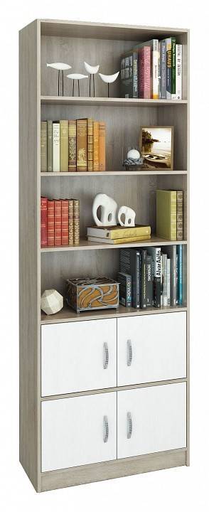 Стеллаж комбинированный МФ Мастер Либерти-52 Либерти-52-ДС-БТ дуб сонома / белый