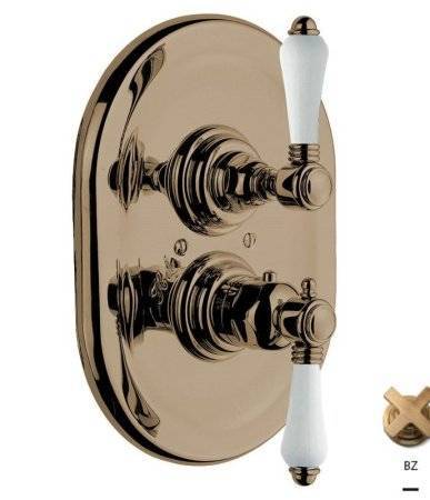 Термостатический смеситель Nicolazzi Thermostatico 4909BZ78 для душа, бронза