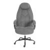 Кресло компьютерное Tetchair Boss metalBL (22) 25264 серый, KUB 05, ткань фото 6