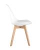 Набор из 4 стульев Stool Group Frankfurt Y863 white X4 белый фото 3