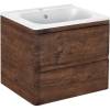 Тумба с раковиной Vincea Vico 60 темный дуб фото 2