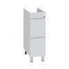 Тумба под раковину СанТа Марс-29 700400 напольная, над стиральной машиной, Светлый, раковина Юпитер 90x50