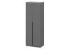 Шкаф с антресолью Woodville Даиго 676148 Графит серый фото 3