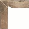 Плинтус Paradyz Scandiano Ochra Cokol Ciety левый структурный 2-x элем. 30x8.1
