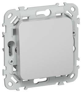 Выключатель 1-клавишный IEK Flite FI-V10-0-10-1-K47 алюминий