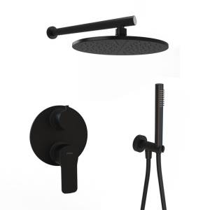 Душевой комплект Paini Viva Style P4YOSET26911SH на 2 потребителя, черный