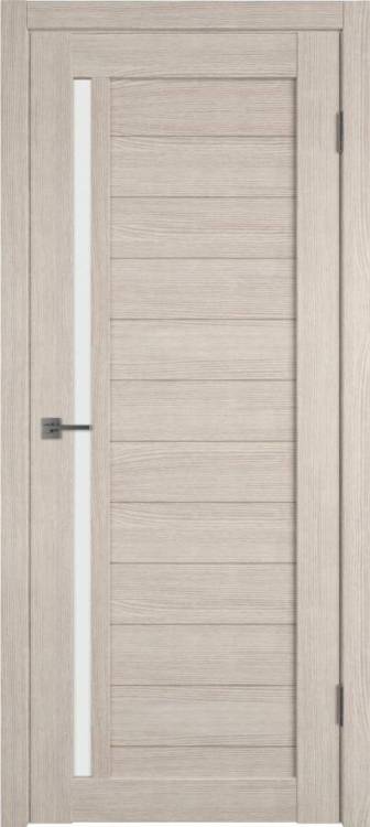 Межкомнатная дверь Владимирская Фабрика Дверей Atum 9 Cappuccino стекло White Cloud 700x2000
