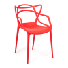 Стул Tetchair Cat Chair (mod. 028) 14102 красный 54.5x56x84