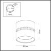 Настенный светодиодный светильник Odeon Light Dalia 4396/6WL фото 3