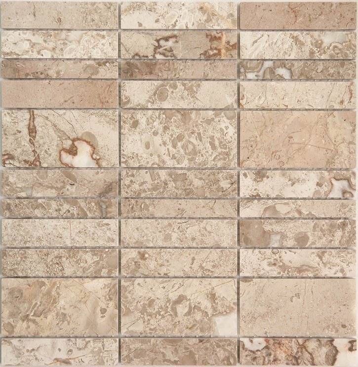 Мозаика NSmosaic Stone series KP-721 камень полированный 29.8x30.5