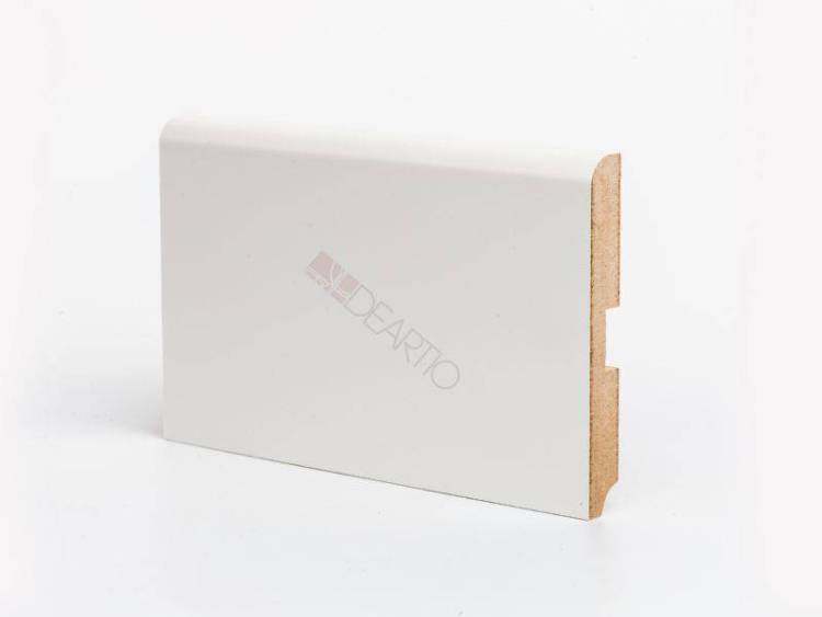 Плинтус Deartio L-XL U 102-120 Белый 2050x120x16