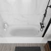 Акриловая ванна Vincea VBT-2B150-FR с каркасом, белая, 150x70x48 фото 2