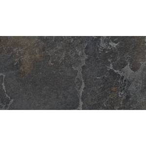 Керамогранит Laparet Блэйз Неро Графитовый Сатинированный Карвинг 60x120 (распродажа)