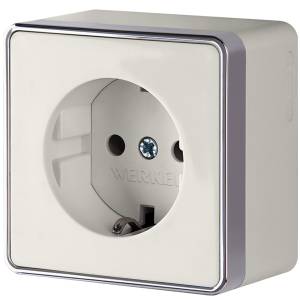 Розетка с заземлением Werkel Gallant W5071003