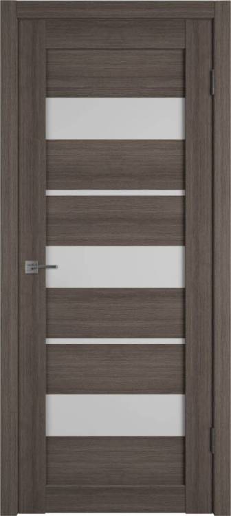 Межкомнатная дверь Владимирская Фабрика Дверей Atum 23 Grey стекло White Cloud 900x2000