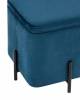 Пуф-сундук Stool Group Грейс vd-grays-kv-b29 квадрат синий фото 5