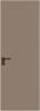 Межкомнатная дверь Profil Doors 1 AGK цвет профиля Деорэ, стекло безопасное 4 мм монохром капучино 600x2000