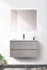 Тумба под раковину Belbagno Kraft KRAFT-600-2C-SO-CG 60x46x50 Cemento Grigio подвесная с двумя выкатными ящиками фото 9