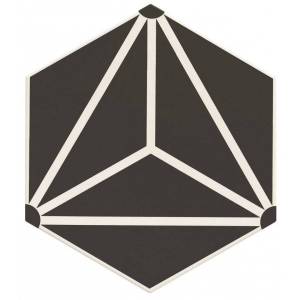 Керамогранит Realonda Ceramica Osaka Black 28.5x33