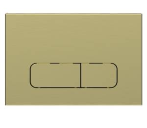 Кнопка смыва Vincea VFP-002BG брашированное золото