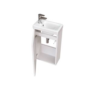 Тумба с раковиной Taliente Olejo TA-MBO-40PR-blanco белая, 40 см