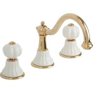 Смеситель для раковины Migliore Olivia 19023 золотой