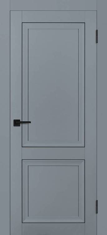 Межкомнатная дверь Глухая Profilo Porte PSТ-38 (ПСТ-38 ) Полотно Серый матовый 2000х700