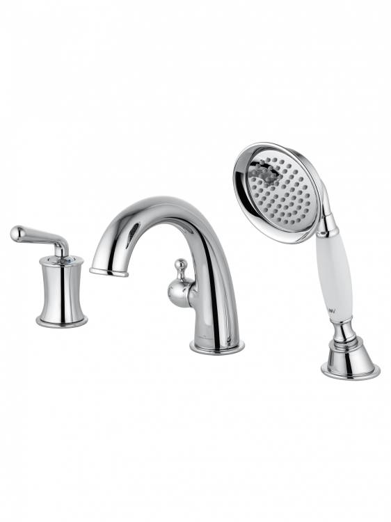 Смеситель на борт ванны Wonzon & Woghand WW-88659008-CR хром