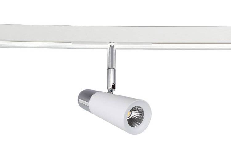 Светильник трековый магнитный Crystal Lux Clt 0.33 006 12W Wh-Ch 4000K