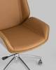 Кресло компьютерное Stool Group Crown B1707 270-09 коричневое фото 7