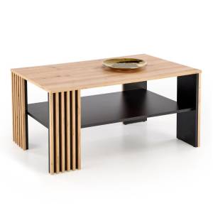 Стол журнальный Halmar Femina V-PL-FEMINA-LAW дуб артизан/черный