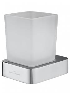 Стакан Wonzon & Woghand WW-8321 с держателем, хром