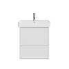 Тумба под раковину Kerama Marazzi Pro PRO.55.2\WHT.M подвесная 2 ящика 55, белая матовая фото 2