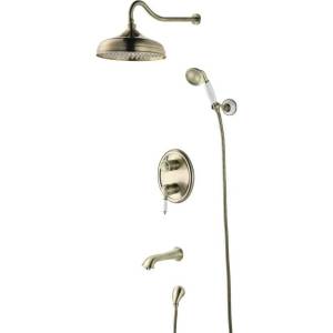 Душевой комплект Lemark Villa LM4822B с внутренней частью