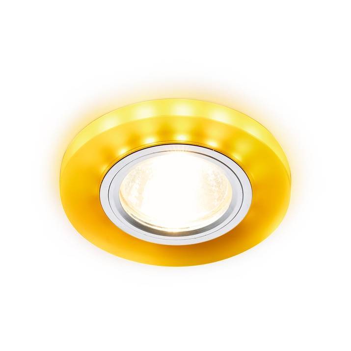 Встраиваемый точечный светильник Ambrella light Led S214 WH/CH/YL