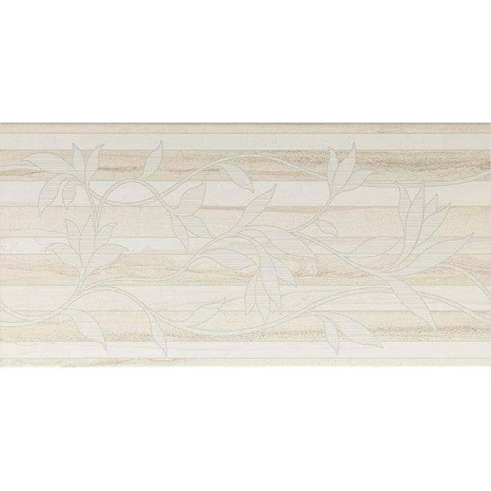 Декор Vitra Brooklyn K927254 Floral Светло-Бежевый 30x60