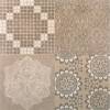 Керамогранит Kerama Marazzi Королевская дорога SG614520R обрезной орнамент коречневый 60x60 фото 2
