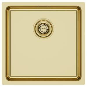 Мойка кухонная Paulmark Vista 44 PM304444-LG светлое золото