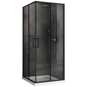 Душевой уголок Abber Schwarzer Diamant AG02080B5 Черный