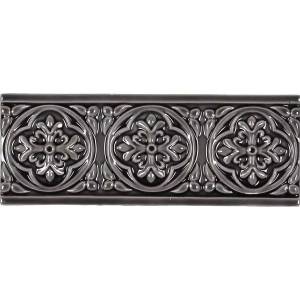 Бордюр Adex Studio ADST4006 Relieve Palm Beach Volcanico 7.5x19.8