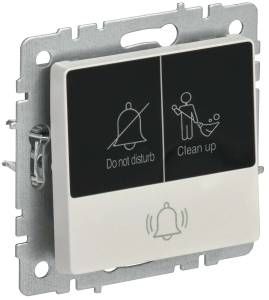 Кнопка звонка IEK Brite BR-V14-2-10-K36 жемчуг