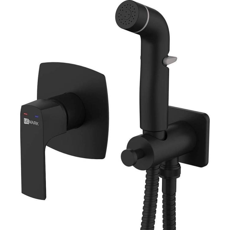 Гигиенический душ Lemark Ursus LM7219BL со смесителем, с внутренней частью