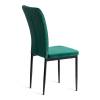 Стул Tetchair Verter (mod. BC577-DC) 21250 металл, флок, Green (зеленый) HLR56/черный фото 3